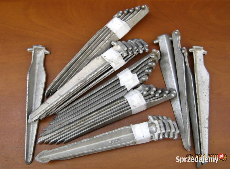 Śledzie aluminiowe odlew super mocne 10 sztuk Kraków