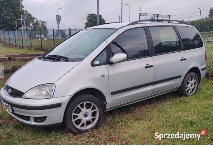 Ford Galaxy benz gaz uszkodzony