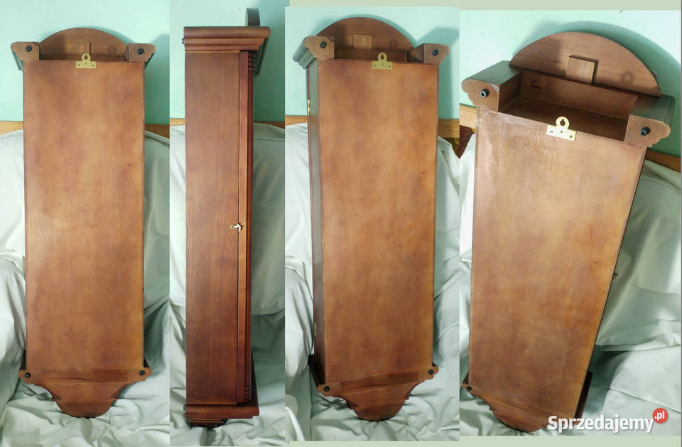 Zegar Adler retro mechaniczny nakręcany z brązowy Zegary Wrocław sprzedam