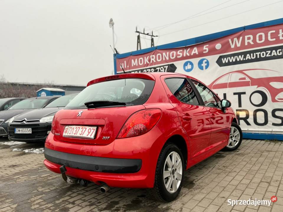 Peugeot 207 16 Benzyna 2008 AUTOMAT 138 Zamiana Wrocław sprzedam