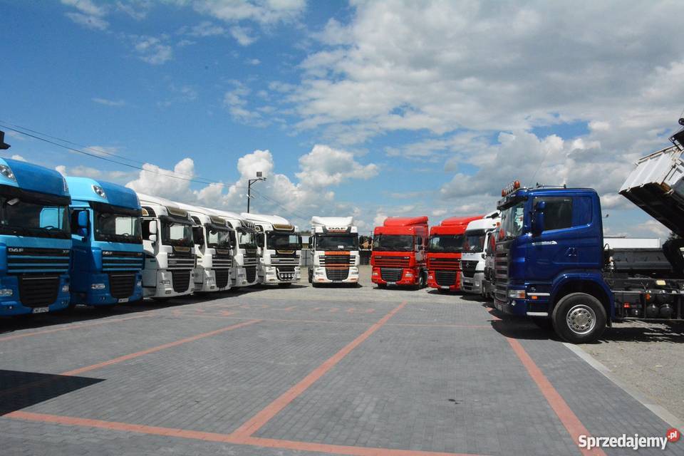 Naczepa KRONE firanka 2008r multilock osie SAF podkarpackie