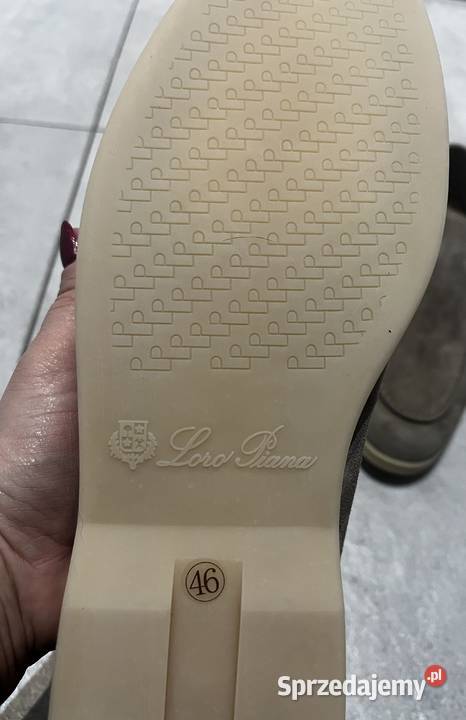 Mokasyny Loro Piana 46 Półbuty wielkopolskie Poznań