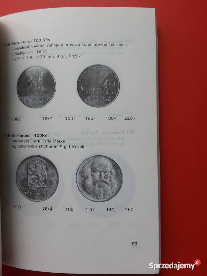 3065 Czechosłowackie monety 19181992 Szczecin