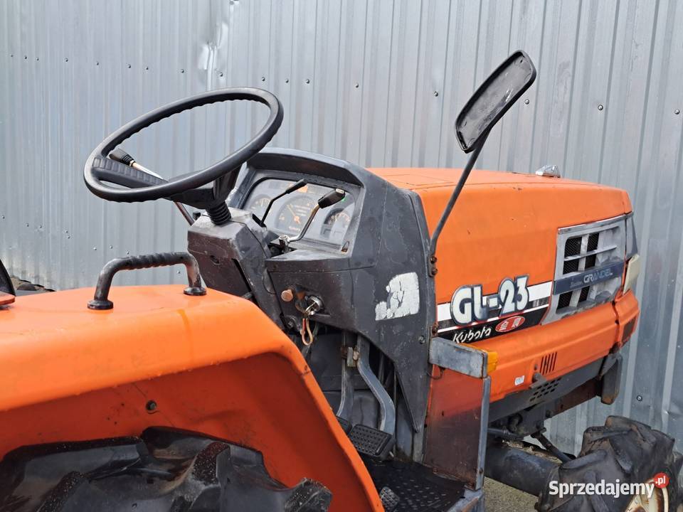 Traktorek traktor KUBOTA GL23D 23 44 Wspomaganie Rewers mechaniczny dolnośląskie Małuszyn