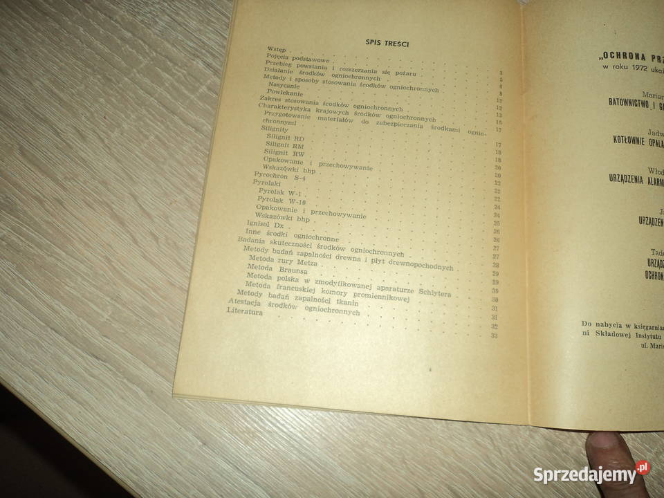 Środki ogniochronne Nowy Sącz