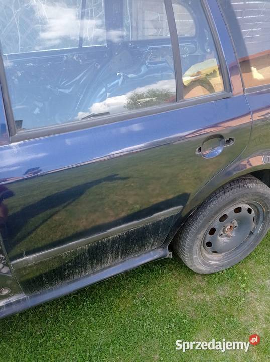 Drzwi tylne lewe Skoda Octavia I lift kombi części blacharskie Wrocław