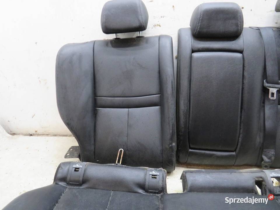 KANAPA TYLNA TYŁ SKÓRA PASY ZAPINKI QASHQAI J11