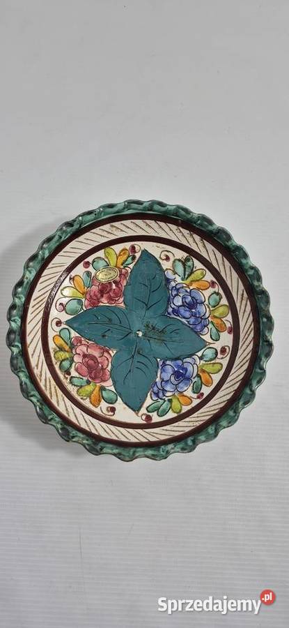 Oryginalna Włoska Patera Ceramika Toscana Biłgoraj sprzedam