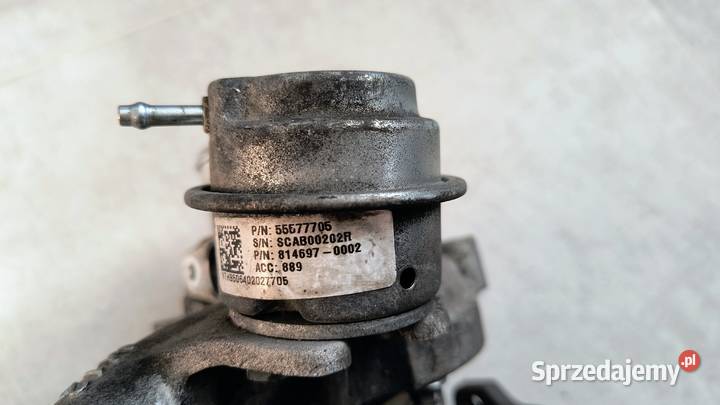 Turbosprężarka Opel Meriva B 16 CDTI 55577705 nieuszkodzony Kowalin