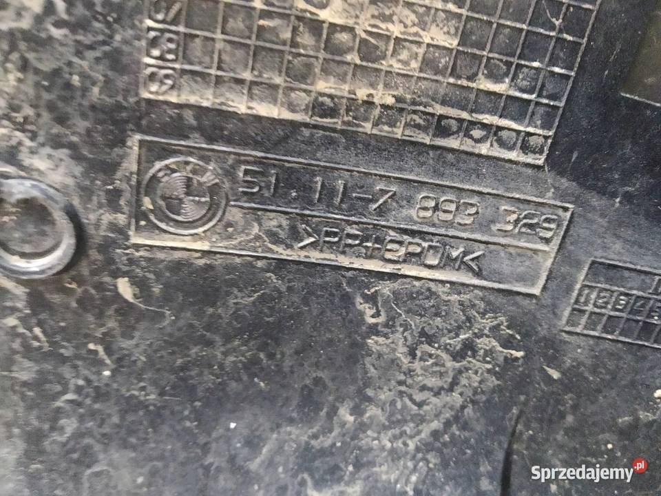 ZDERZAK PRZÓD MPAKIET CZARNY USZKODZONY Bmw