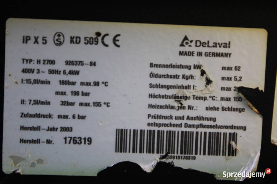 Myjka Gorąco wodna KARCHER HDS SUPER Wysyłka Radom
