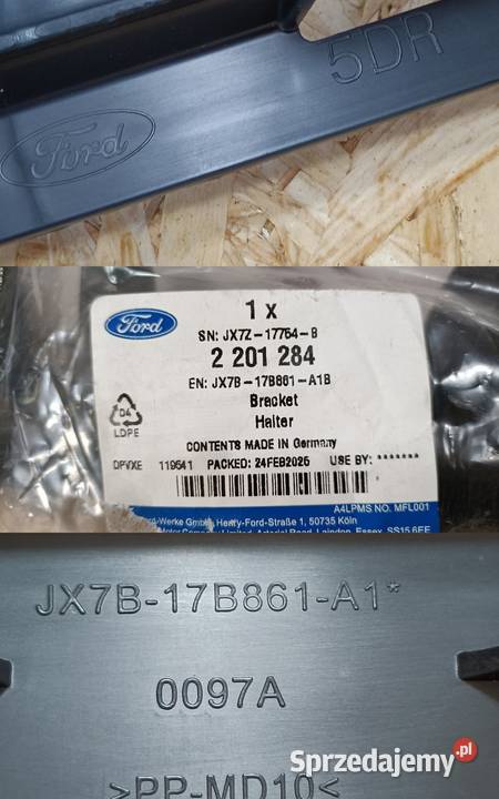 FORD FOCUS MK4 HB ŚLIZG MOCOWANIE ZDERZAKA TYŁ Pleszew