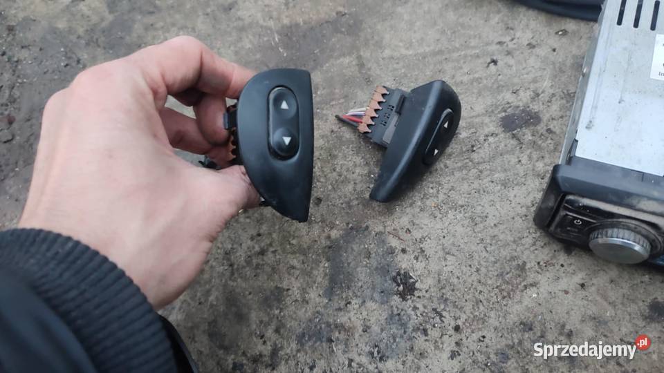 Panel przycisk szyb lewy prawy Fiat Seicento wielkopolskie Książ Wielkopolski sprzedam