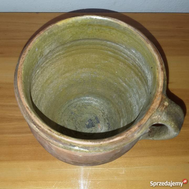 Gliniany garnek z wykopalisk archeologicznych Pozostałe