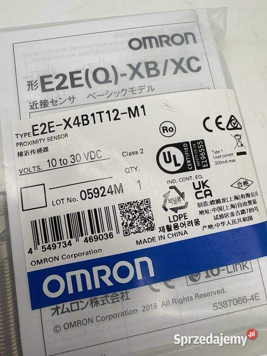 Omron E2EX4B1T12M1 Czujnik zbliżeniowy Warszawa