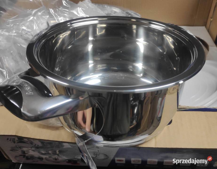 Garnki Komplet garnków 22 el Bohmann II gatunek Łódź sprzedam