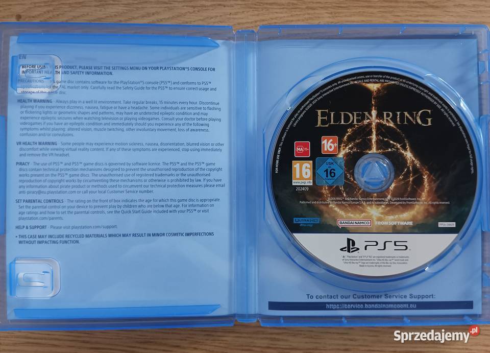 Elden Ring 5 Playstation 5 napisy Gdańsk sprzedam