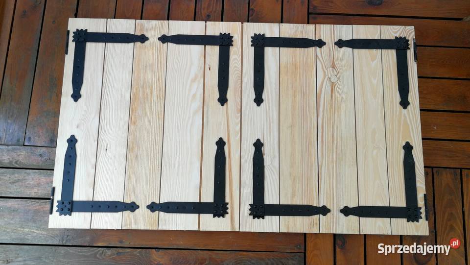 Rustykalna okiennica drewniana altanowa świętokrzyskie Radków