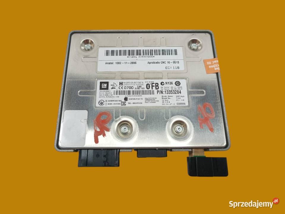 MODUŁ BLUETOOTH 13353284 Opel Astra IV 2009 J osobowe Motoryzacja sprzedam