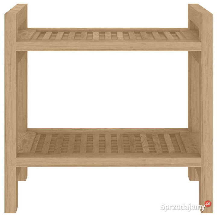 Stolik łazienkowy 45x30x45 lite drewno tekowe Warszawa sprzedam