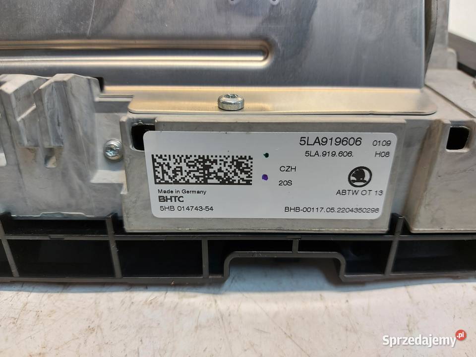 SKODA ENYAQ 5LA Radio wyświetlacz nawigacja sprzedam