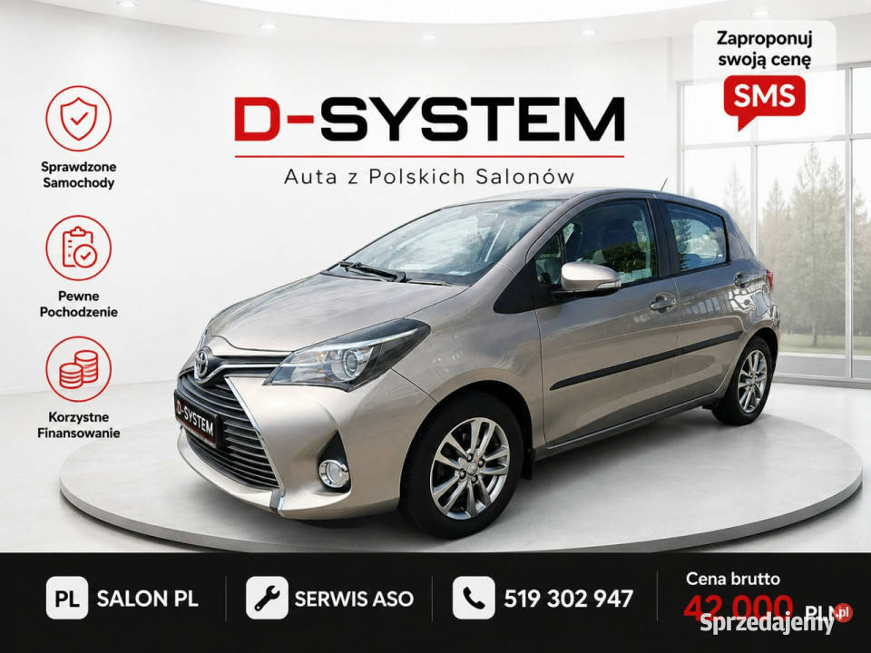 Toyota Yaris 2015 Salon Polska 39 GWARANCJA Białystok
