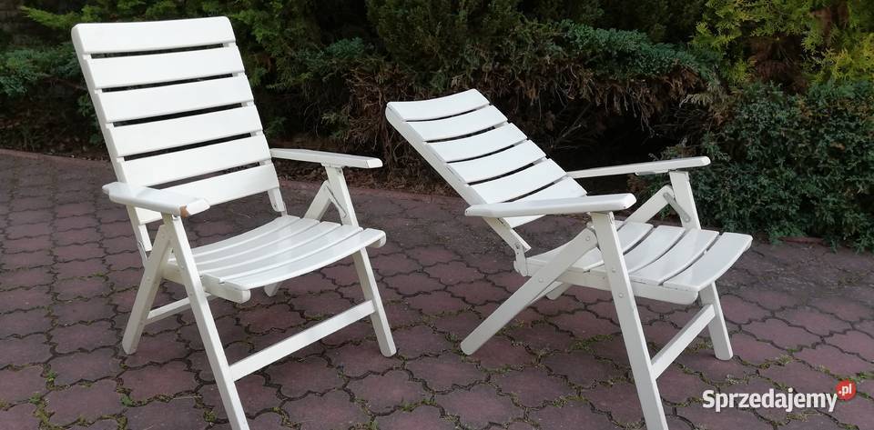 Leżaki drewniane regulowane leżak krzesło