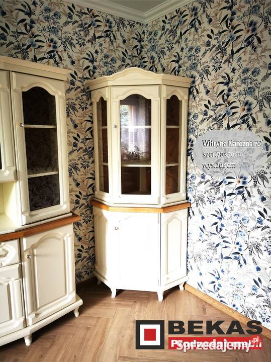 PROMOCJA Śliczna Biała Prowansalska Witryna 70cm Gdynia