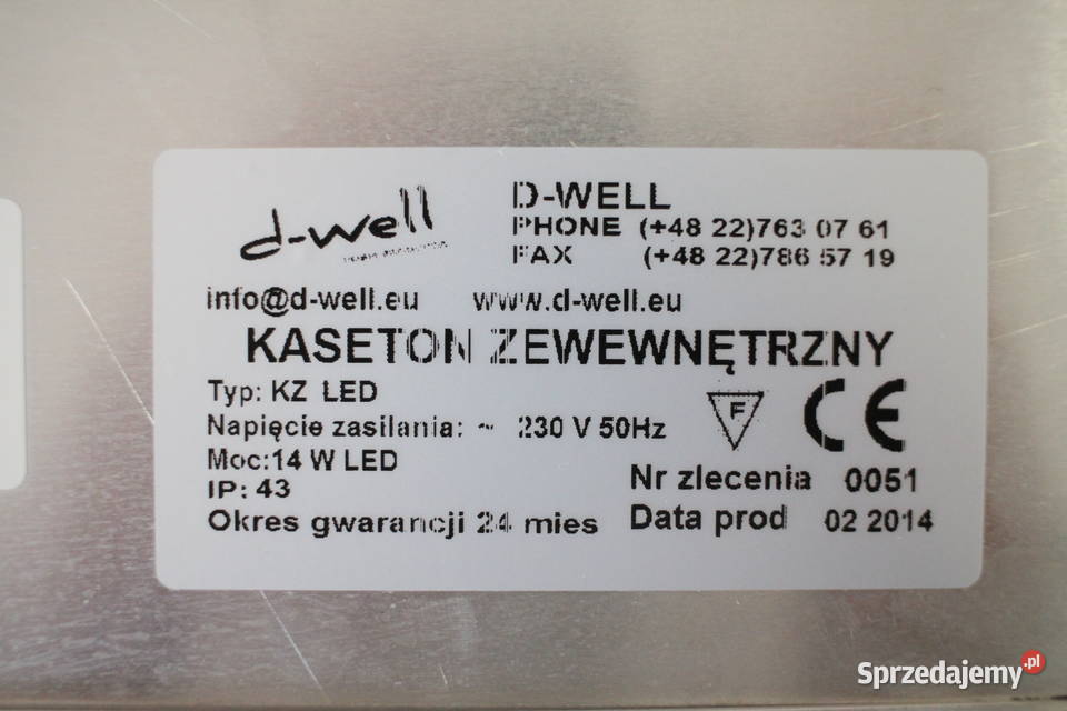 3 x Kaseton podświetalny metalowy REKLAMA GASTRO
