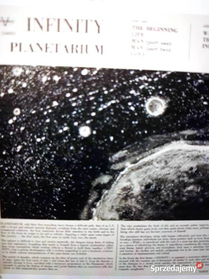 Archiwum prog rocka PLANETARIUM Infinity 1971 Rzeszów sprzedam
