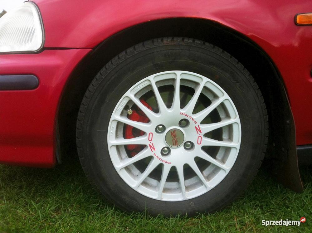 Honda Civic VTEC econo 114 rdzy felgi OZ fotele Wola