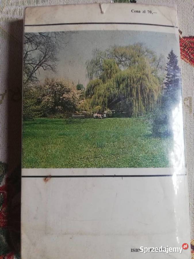 Przewodnik ogrodzie botanicznym UJ Kazimierz ISBN 8301045302 sprzedam