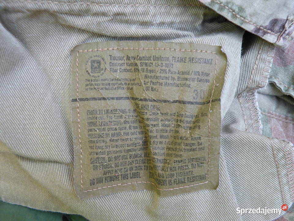 Spodnie FRACU multicam ocp medium short dolnośląskie