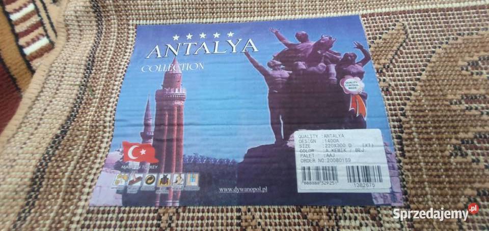 Nowy dywan turecki 220x300 Sławków