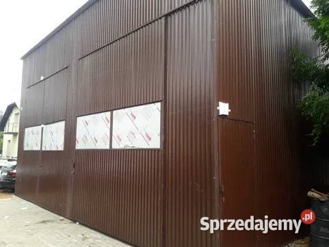 Magazyn Rolniczy przesuwane drzwi wjazdowe wielkopolskie Gniezno