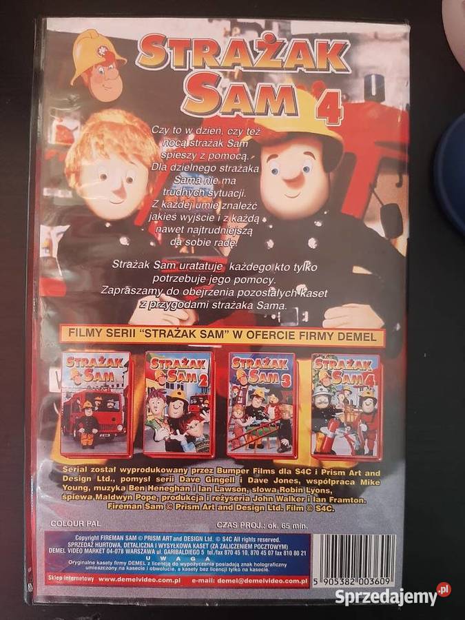 Strażak Sam 4 VHS kujawsko-pomorskie