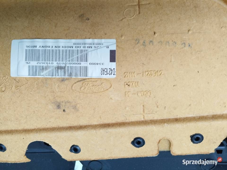 Ford Fusion Fiesta MK5 Boczek drzwi tapicerka Wyposażenie wnętrza Wolsztyn