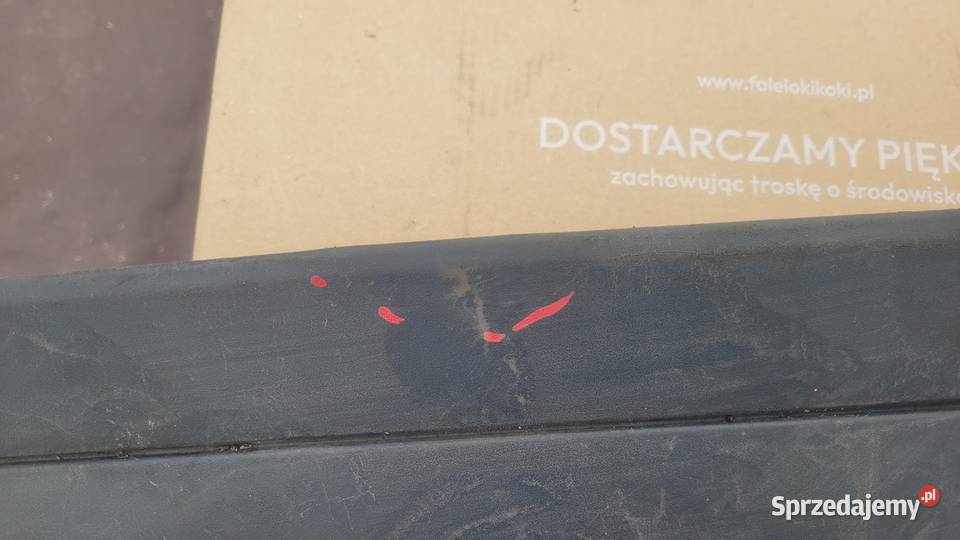 FORD FIESTA MK6 SPOILER DOKŁADKA ZDERZAK TYL śląskie