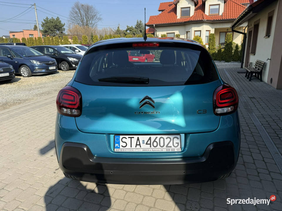 Citroen C3 12 83 Klimatyzacja III 2016 niebieski Orzech