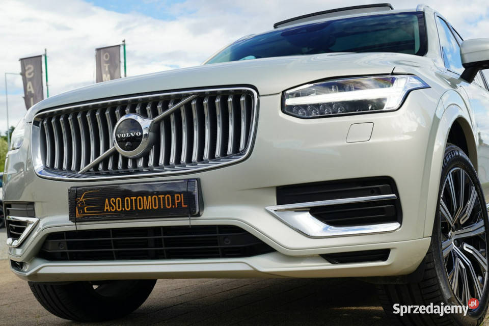 Volvo XC 90 RECHARGE panorama FUL LED wentylacja podgrzewane fotele opolskie