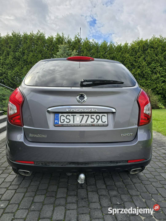 SsangYong Korando Liftingu100 Bezwypadkowy klimatyzacja Rywałd sprzedam