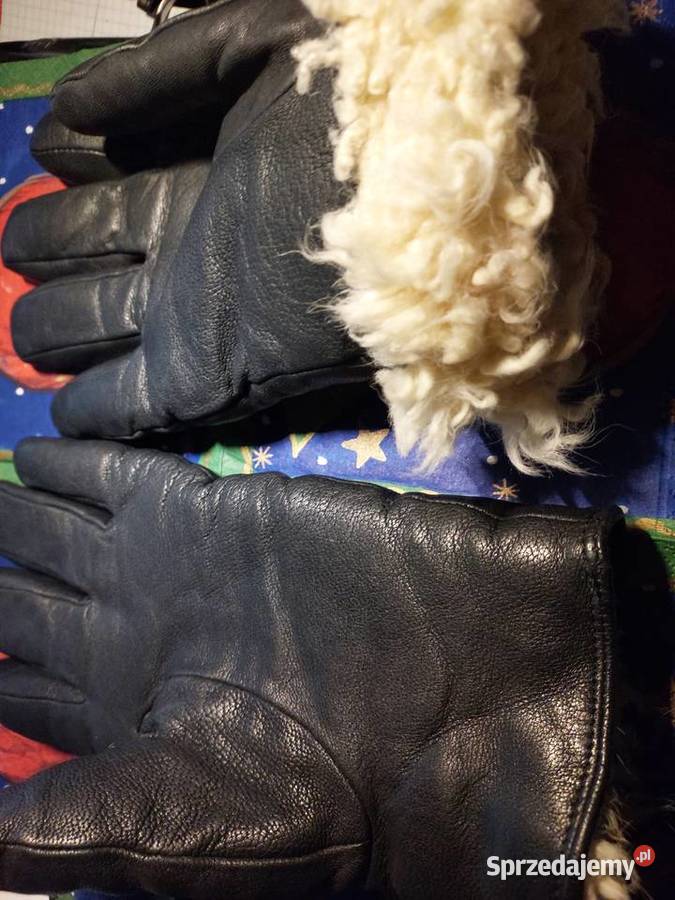 Skórzane rękawiczki ocieplane Wrocław