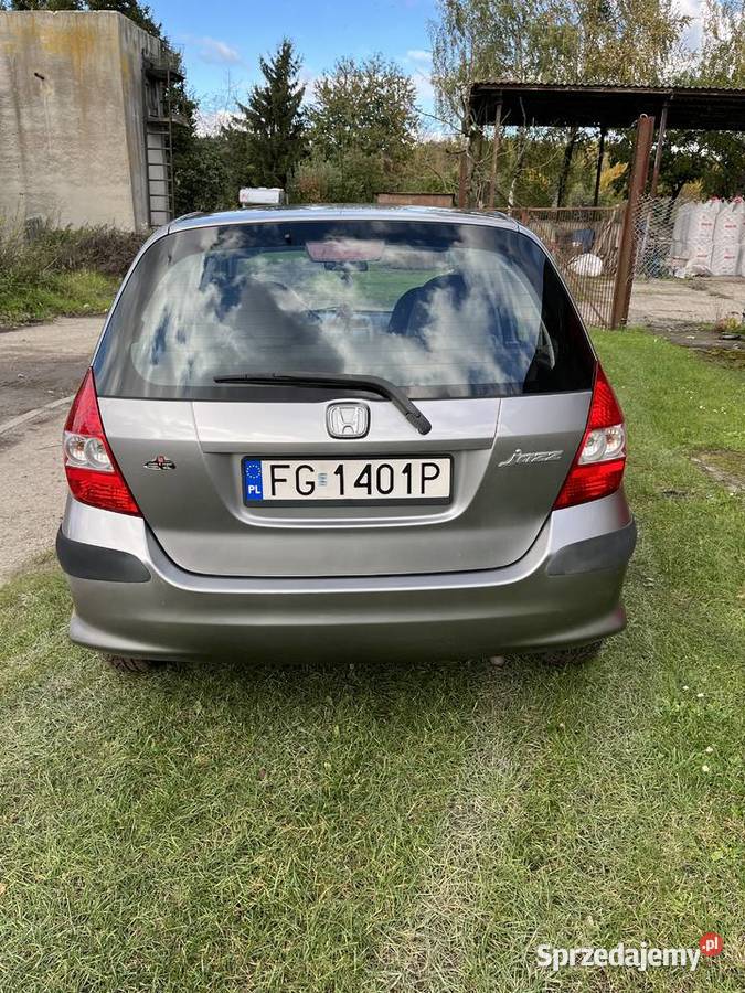 Honda jazz 2005 NISKI PRZEBIEG lubuskie Gorzów Wielkopolski