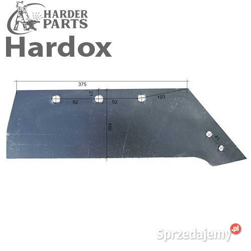 Lemiesz 300ha HARDOX 1023020569P do pługa Suwałki