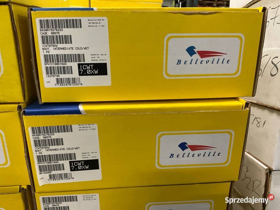 Nowe buty wojskowe USA Belleville 7 75 115 XW inna Trekkingowe dolnośląskie Miłków