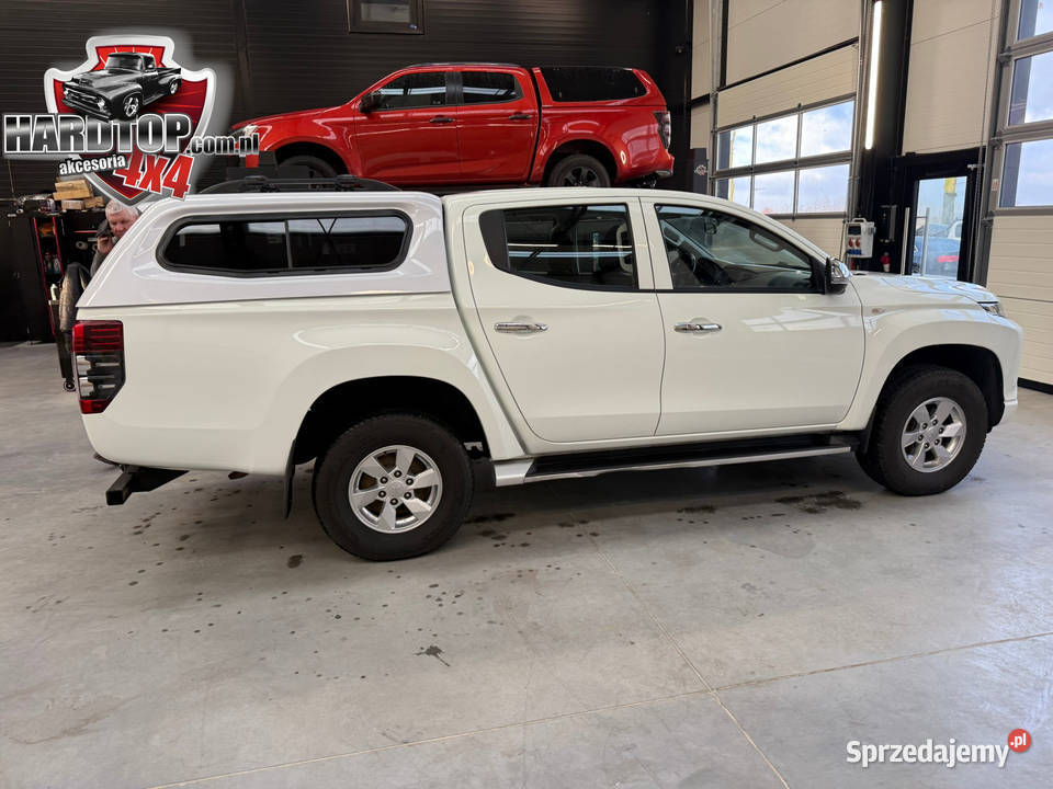 Zabudowa paki Hardtop WZMOCNIONA Szyby Przesuwne Pasłęk