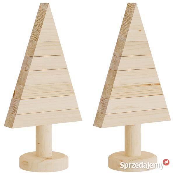 vidaXL Drewniane choinki do ozdobienia 2 30 Warszawa