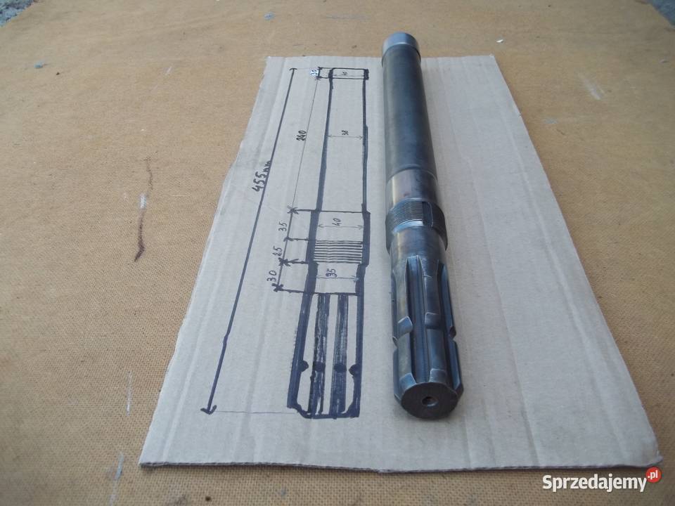 Wałek WOM frez rębak wiertnica pompa do wody Proszowice