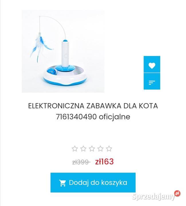 Interaktywna zabawka kota 3w1 Koziegłowy