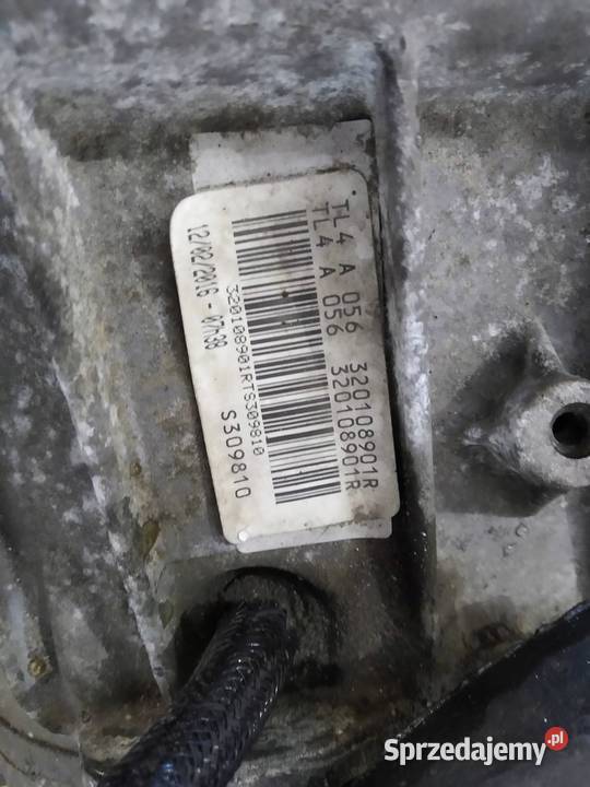 SKRZYNIA BIEGÓW 320108901R TL4A056 15 DCI Motoryzacja